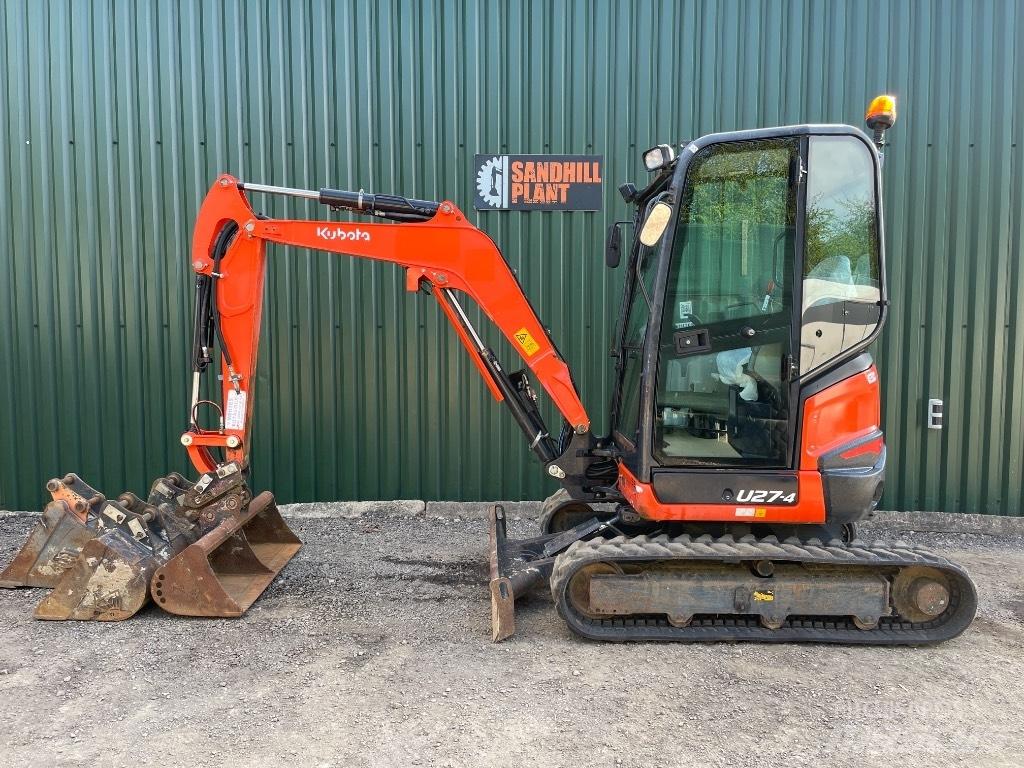 Kubota U 27-4 Mini bageri < 7t