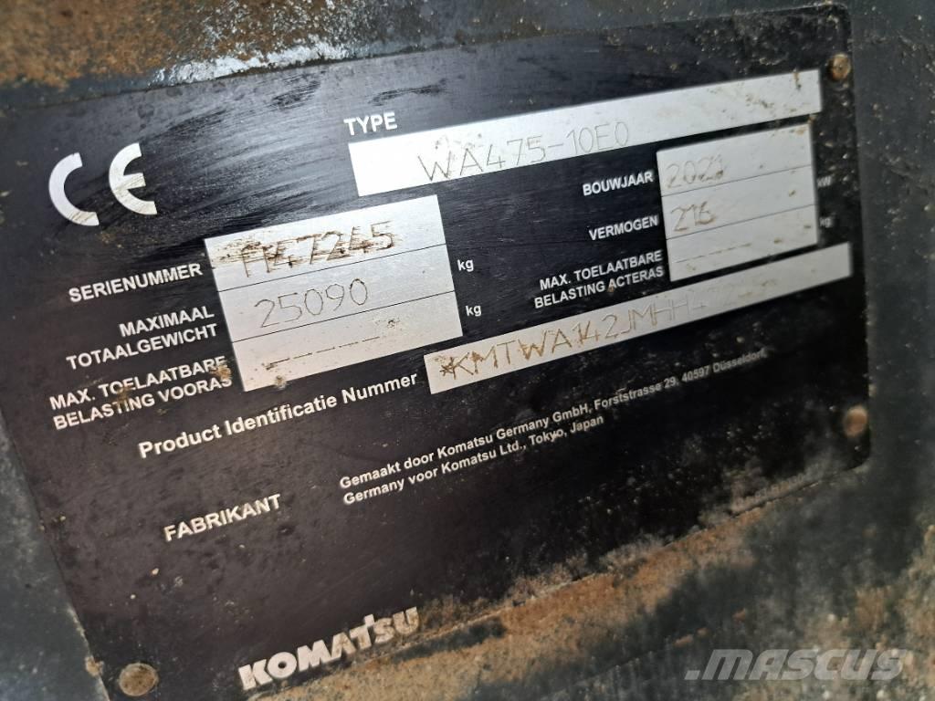 Komatsu WA 475-10E0 Utovarivači na točkove