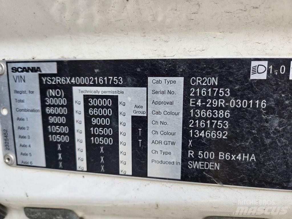 Scania R500 6X4 Kiperi kamioni