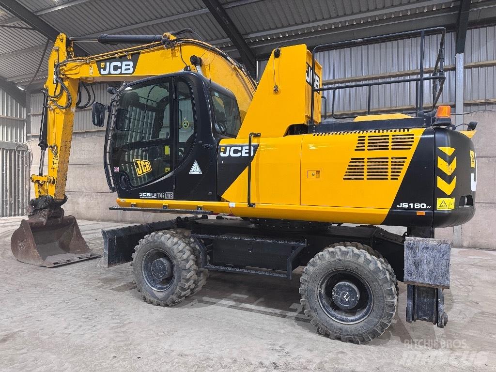 JCB JS 160 W Bageri za prenos primarnih/sekundarnih sirovina