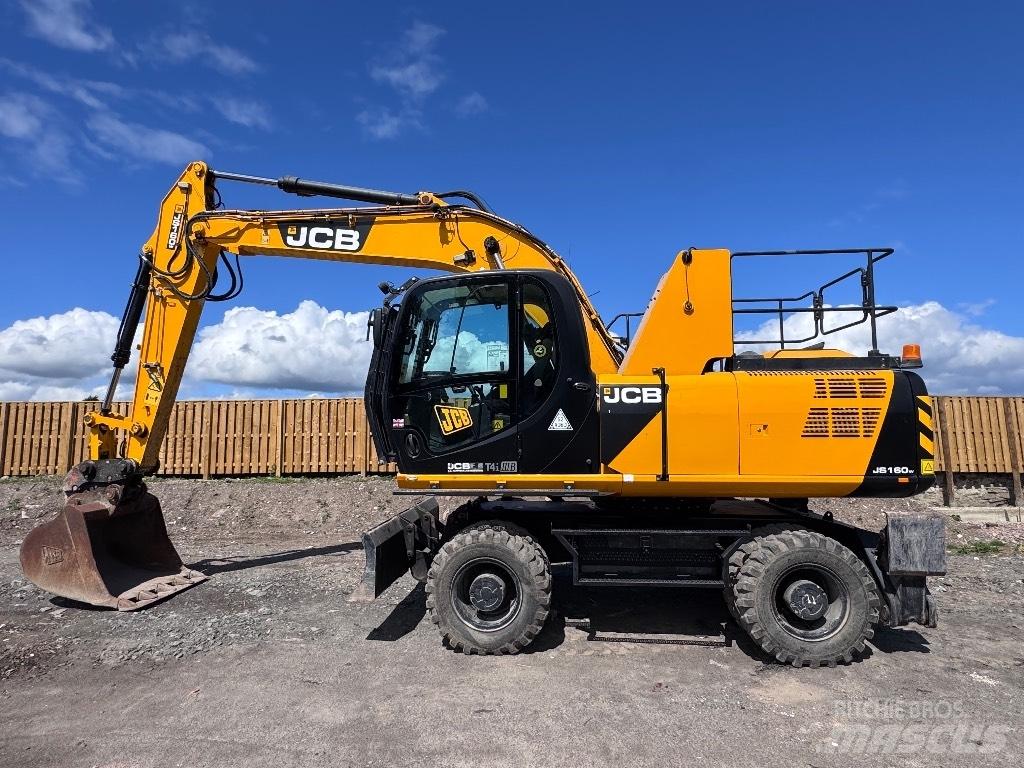 JCB JS 160 W Bageri za prenos primarnih/sekundarnih sirovina