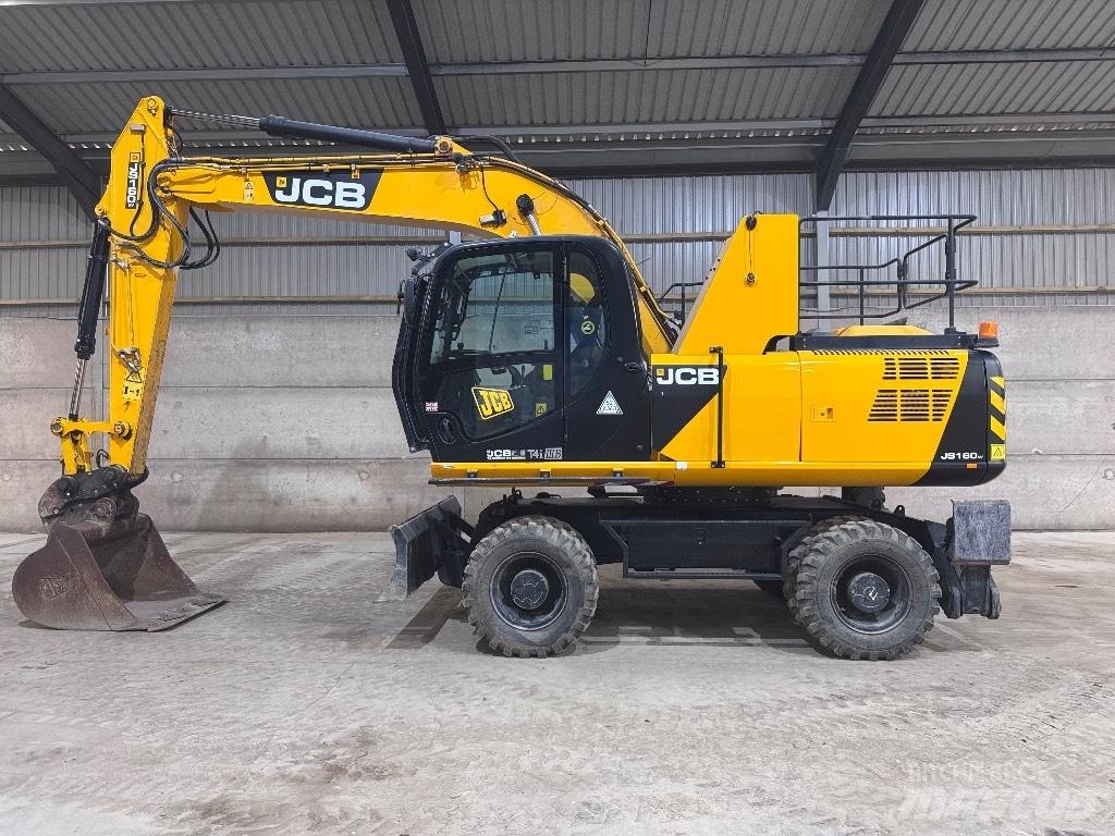 JCB JS 160 W Bageri za prenos primarnih/sekundarnih sirovina