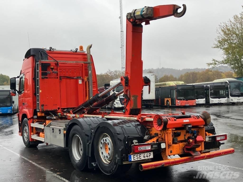 Volvo FM 510 Rol kiper kamioni sa kukom za podizanje tereta