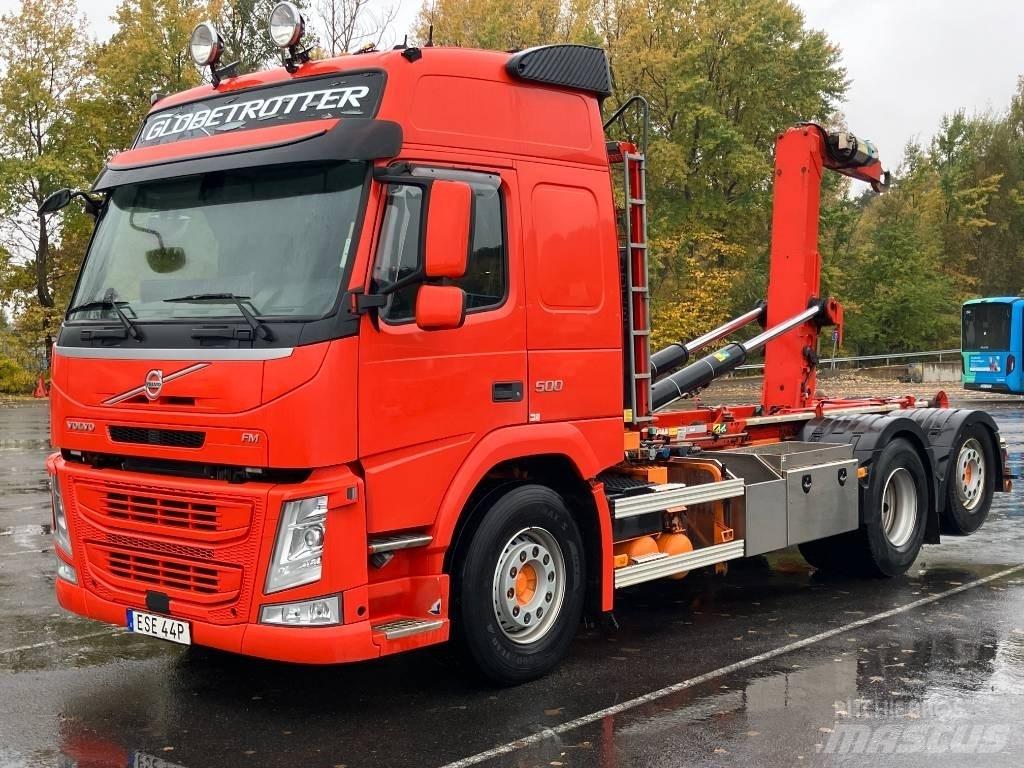 Volvo FM 510 Rol kiper kamioni sa kukom za podizanje tereta