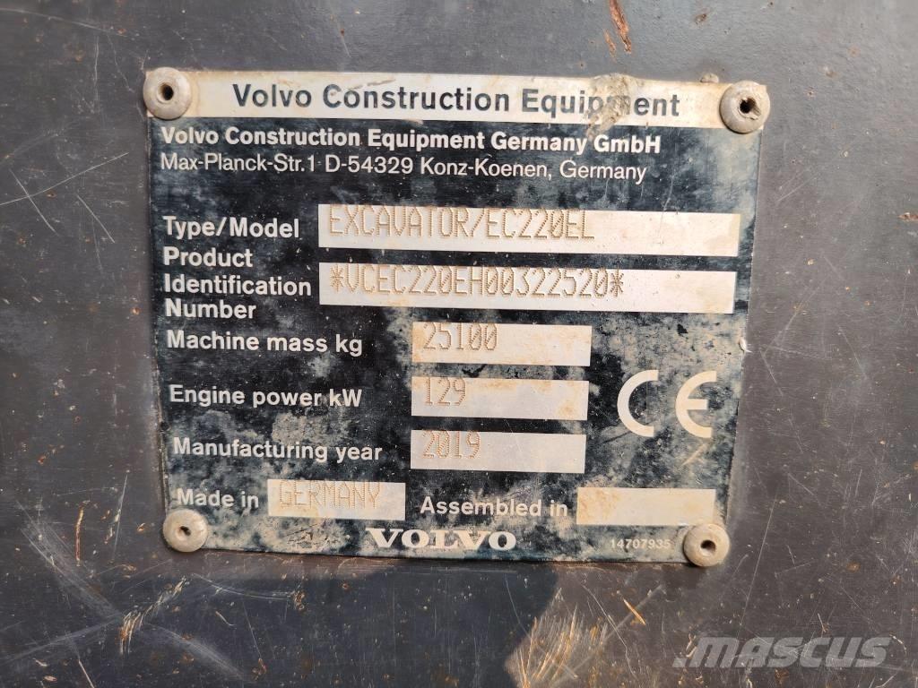 Volvo EC 220 E Bageri guseničari