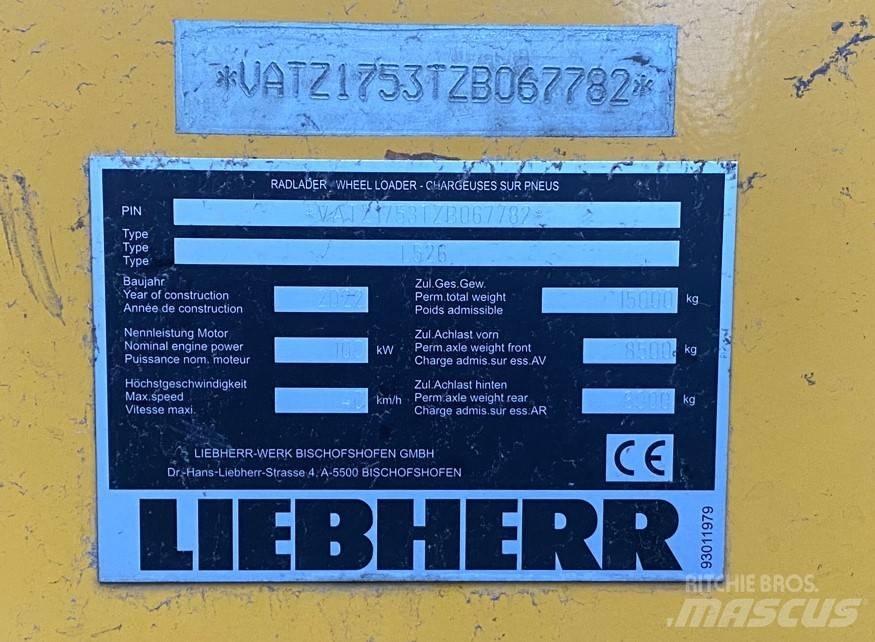 Liebherr L 526 Utovarivači na točkove