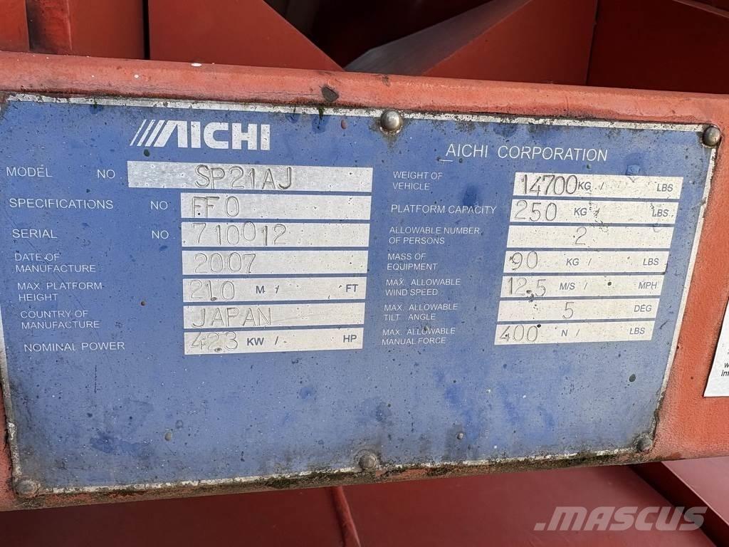 Aichi Sp21aj Teleskopske podizne platforme