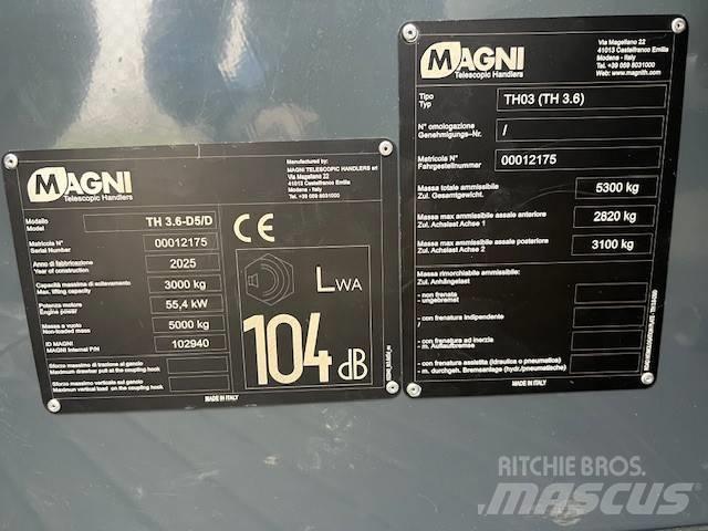 Magni TH 3.6 Teleskopski viljuškari