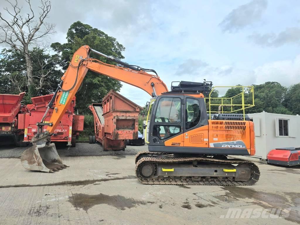 Doosan DX 140 LC Bageri guseničari