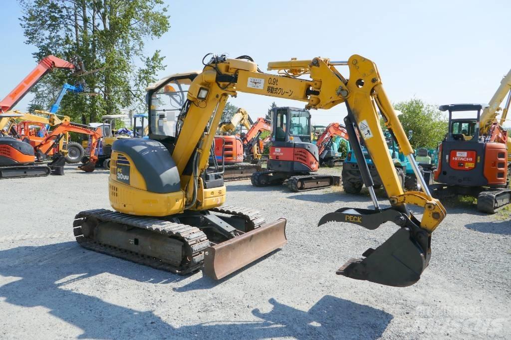 Komatsu PC 30 UU-5 Mini bageri < 7t