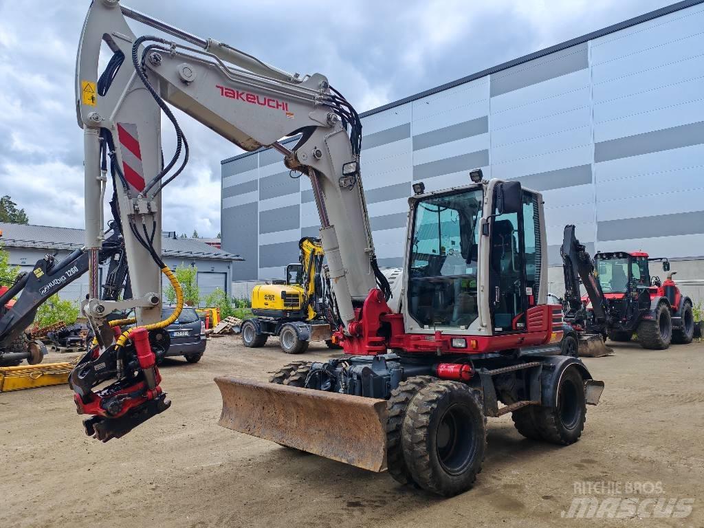 Takeuchi TB295W Bageri točkaši
