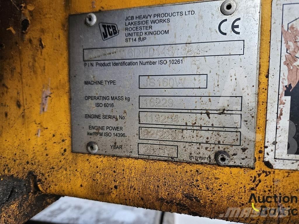 JCB JS 160 W Bageri točkaši