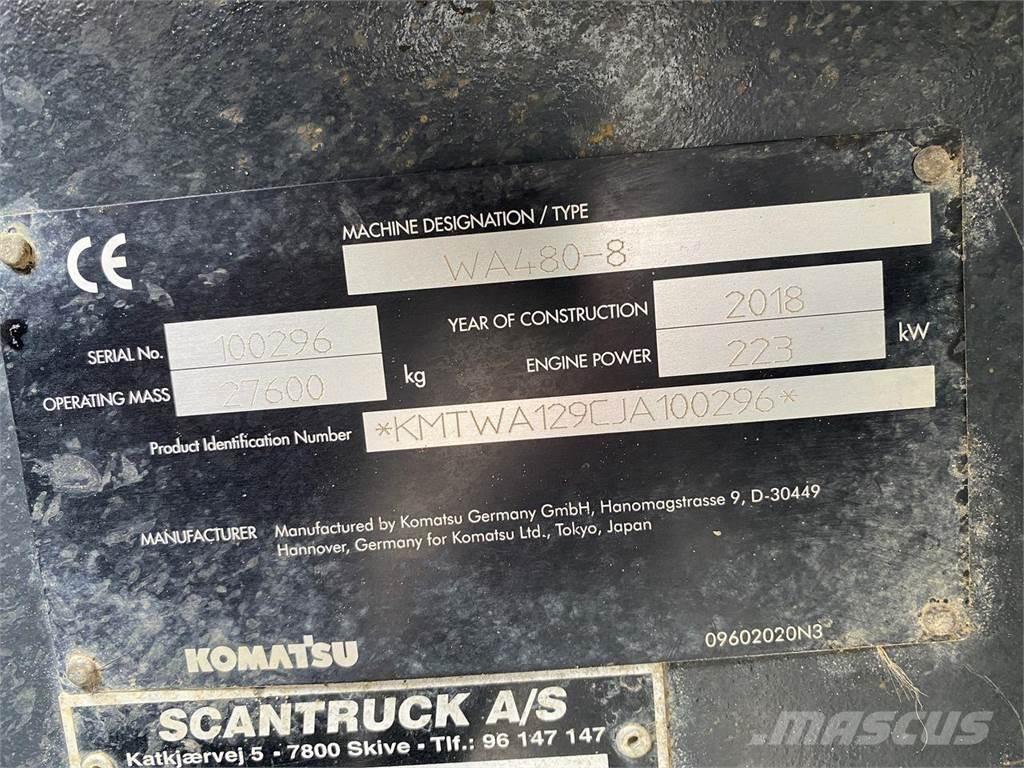 Komatsu WA480-8 Utovarivači na točkove