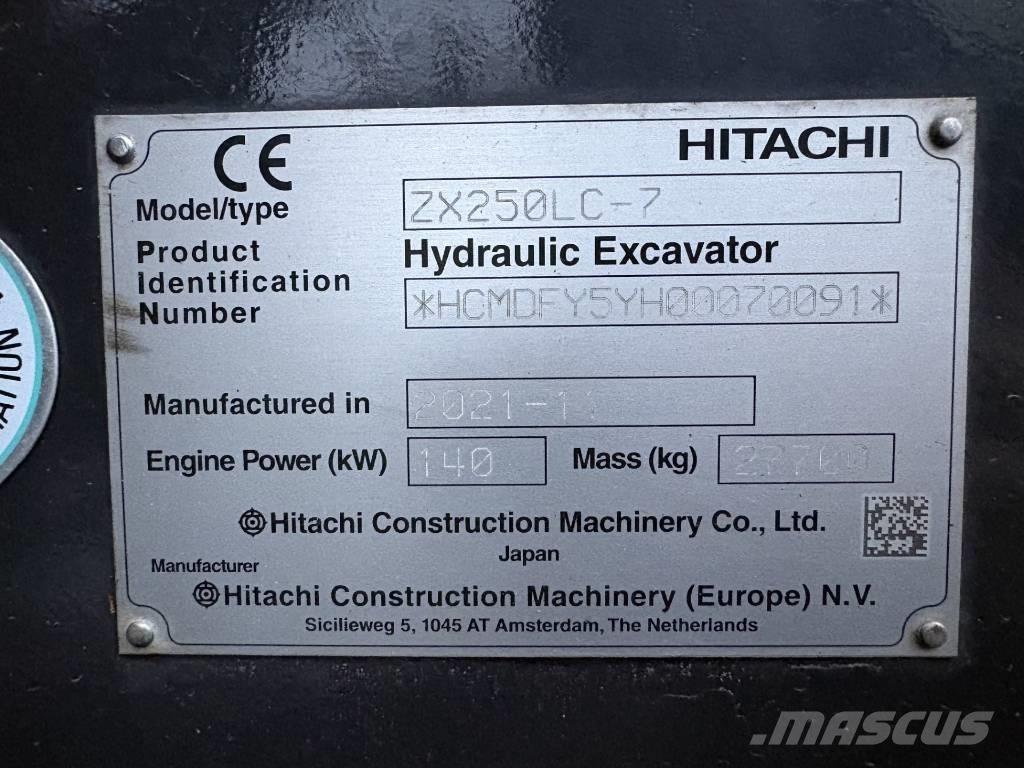Hitachi ZX250LC-7 Bageri guseničari