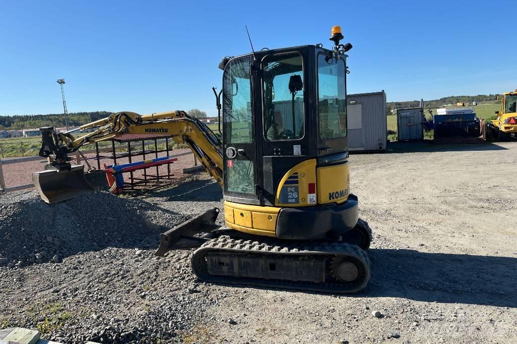Komatsu PC 26 MR-3 Mini bageri < 7t