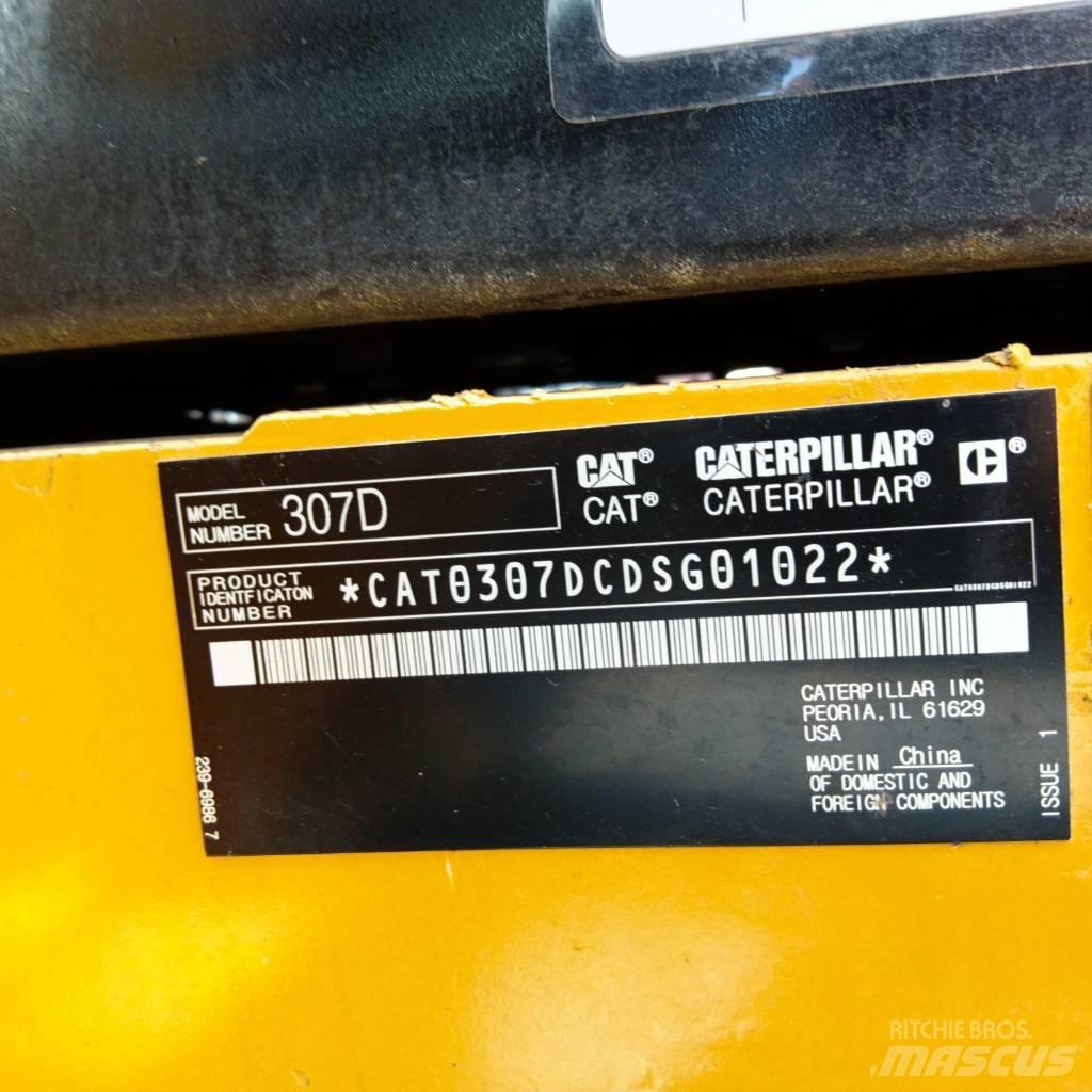 CAT 307D Bageri guseničari