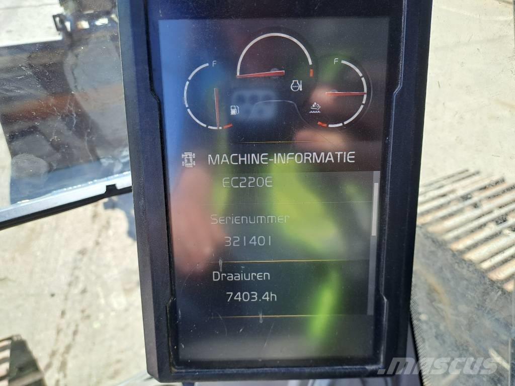Volvo EC 220 EL Bageri guseničari