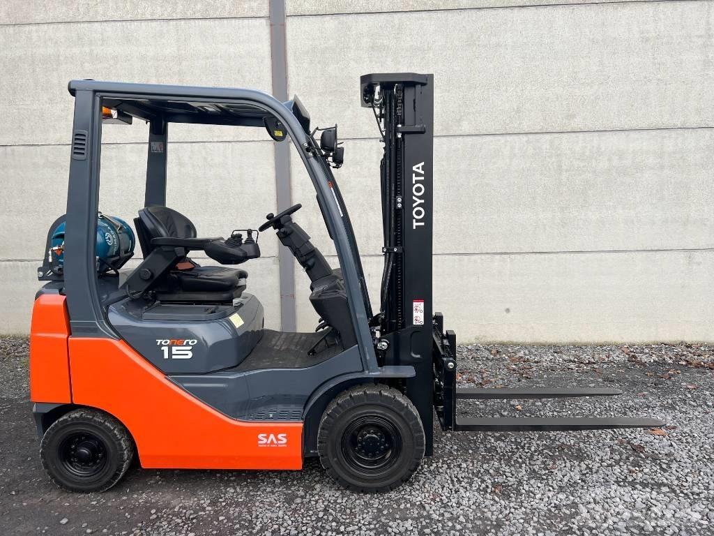 Toyota 02-8 FGF 15 Plinski viljuškari