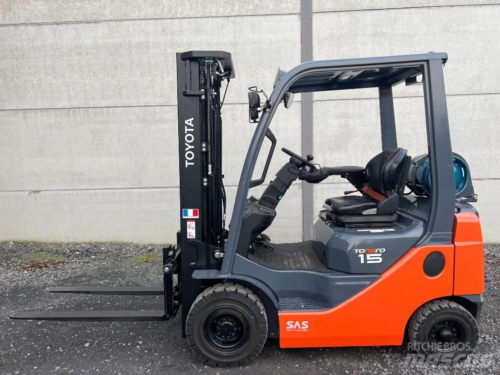 Toyota 02-8 FGF 15 Plinski viljuškari