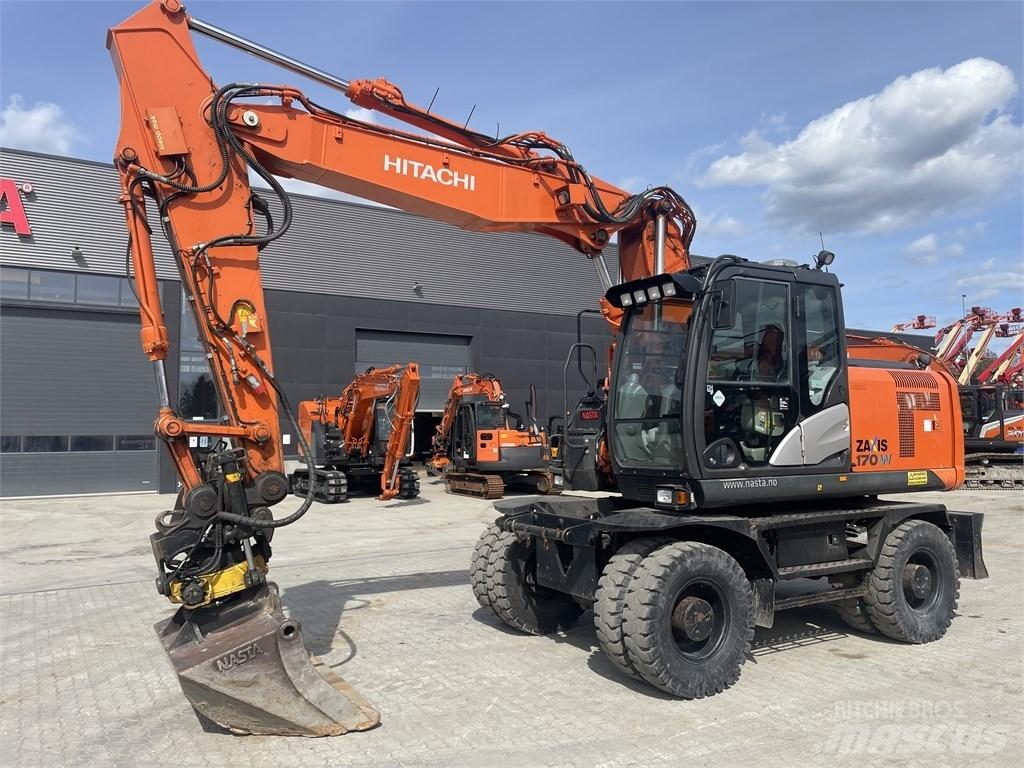 Hitachi ZX 170 W-5 B Bageri točkaši