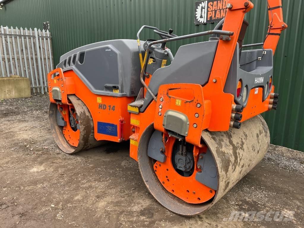 Hamm HD 14 VV Valjci sa duplim bubnjem