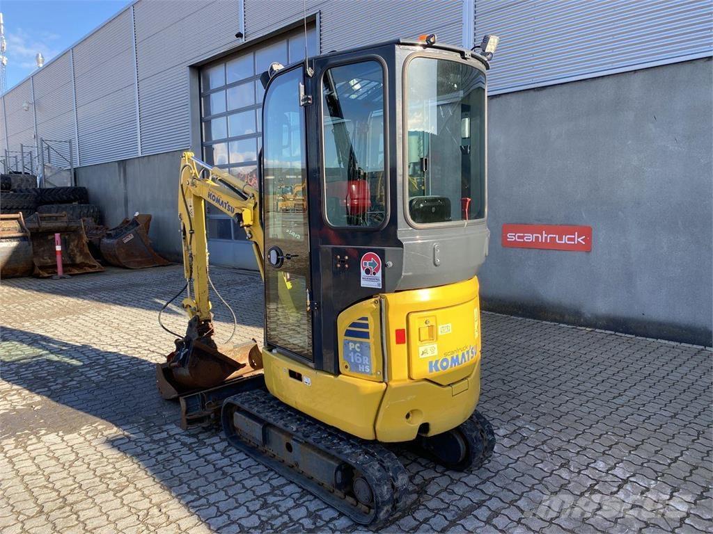 Komatsu PC16R-3HS Bageri točkaši