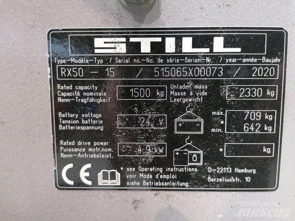 Still RX50-15 Električni viljuškari