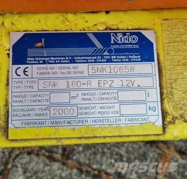 Nido SNK180-R EPZ Snežne daske i plugovi