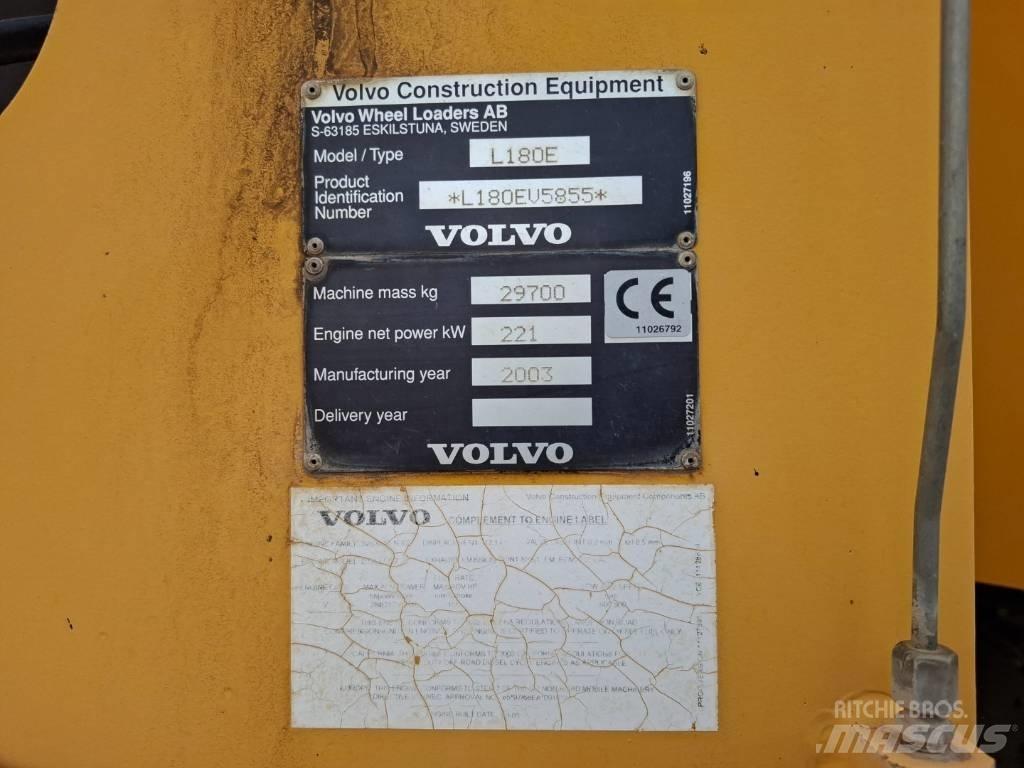 Volvo L 180 E Utovarivači na točkove