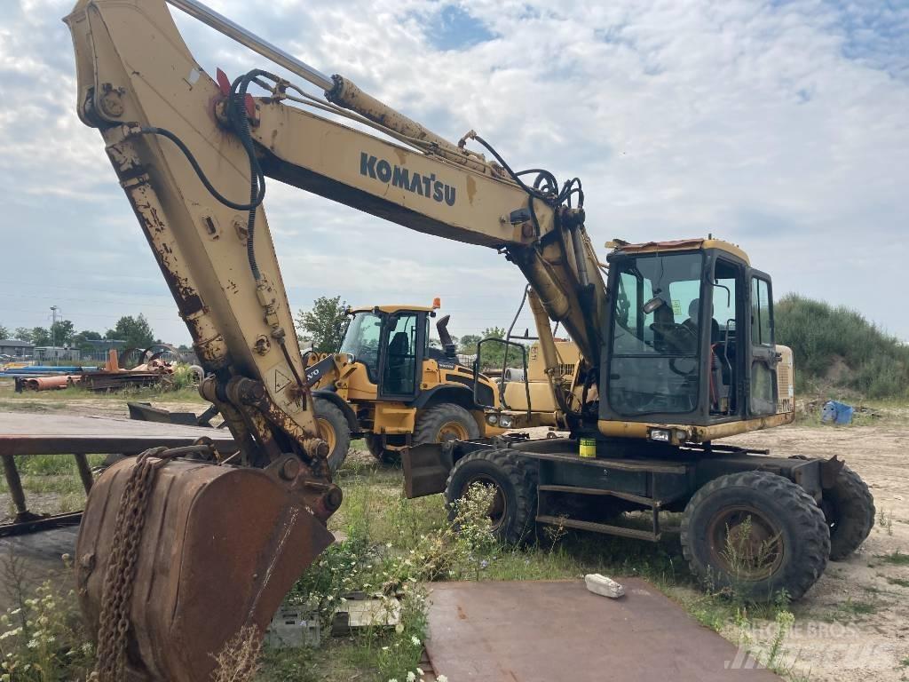 Komatsu PW 170 Bageri točkaši
