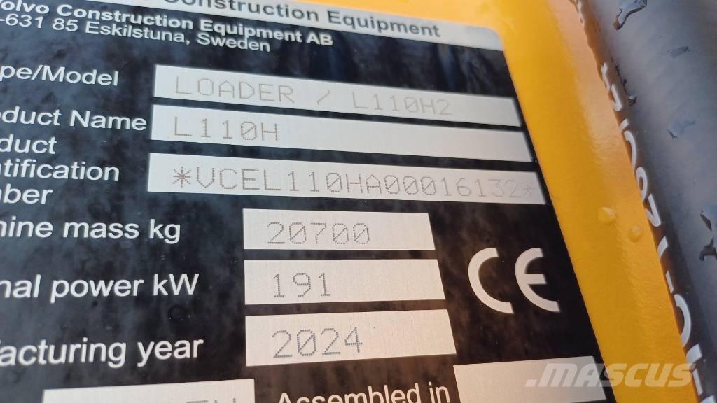 Volvo L 110 H Utovarivači na točkove