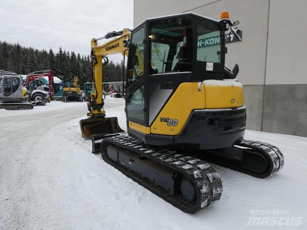 Yanmar Vio 80-1A Midi bageri 7t – 12t