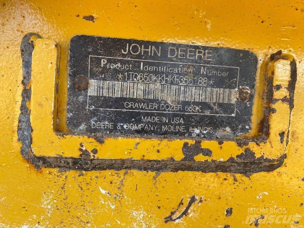 DEERE 650K LGP Buldožeri guseničari