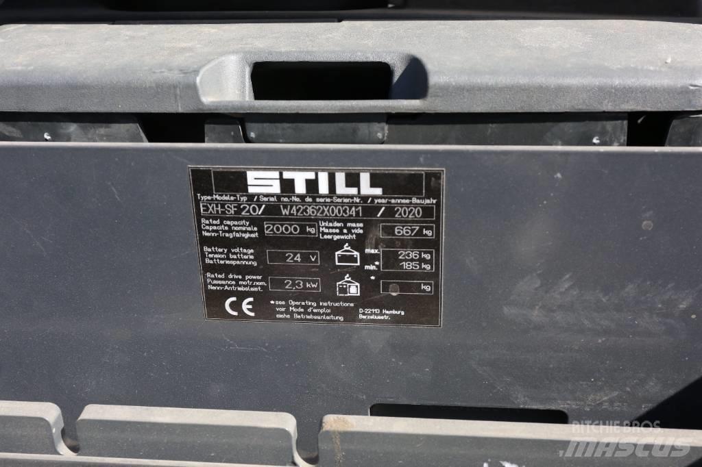 Still EXH-SF20 Nisko podizni električni viljuškar sa stajalištom