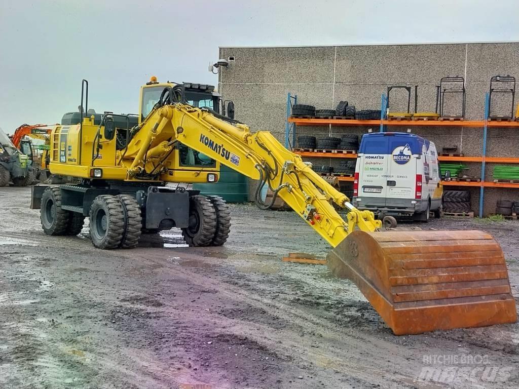 Komatsu PW148-8 Bageri točkaši