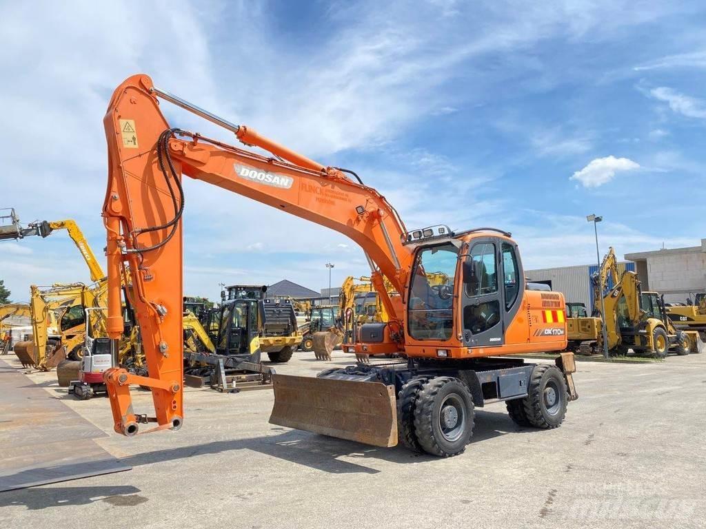 Doosan DX170W NVT Bageri točkaši