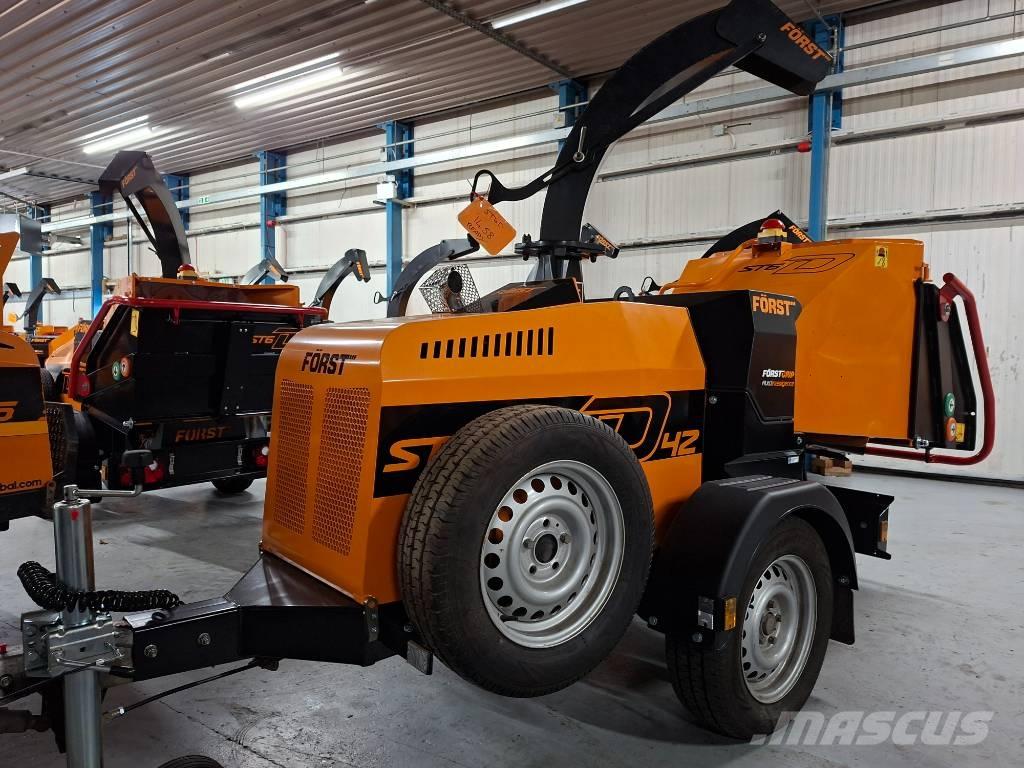 Forst ST6D Drobilice drva / čiperi