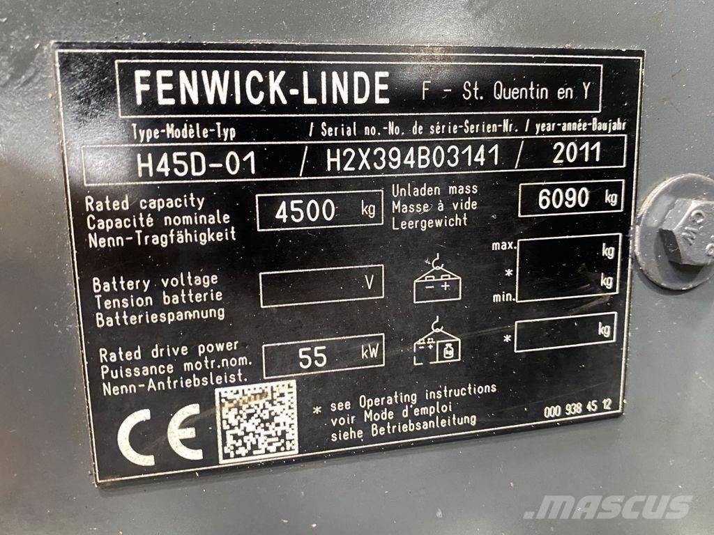 Linde H45D-01 Dizelski viljuškari