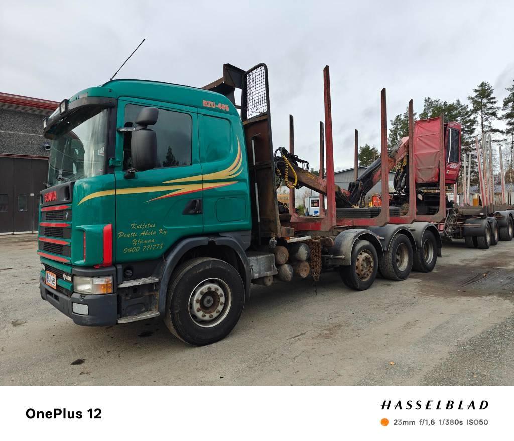 Scania R 164 8X4 Kamioni za drva Šticari