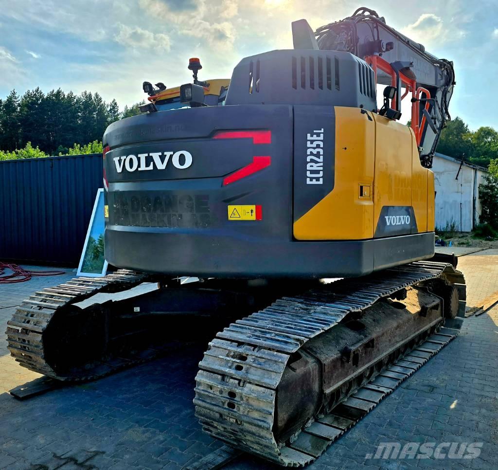 Volvo ECR 235 EL Bageri guseničari