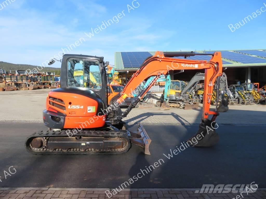 Kubota U 55-4 Mini bageri < 7t