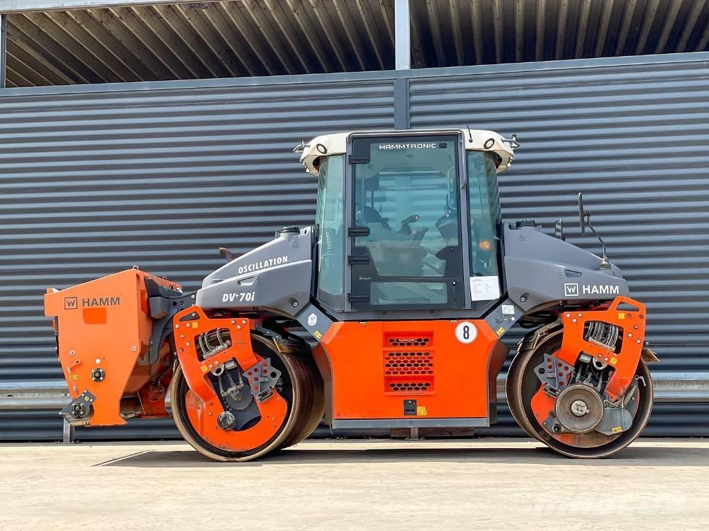 Hamm DV+ 70I VO-S Valjci sa duplim bubnjem