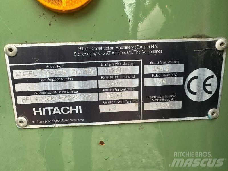 Hitachi ZW 150 Utovarivači na točkove