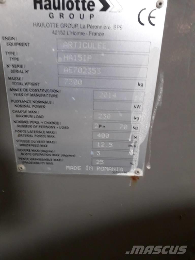 Haulotte HA 15 IP Zglobne podizne platforme