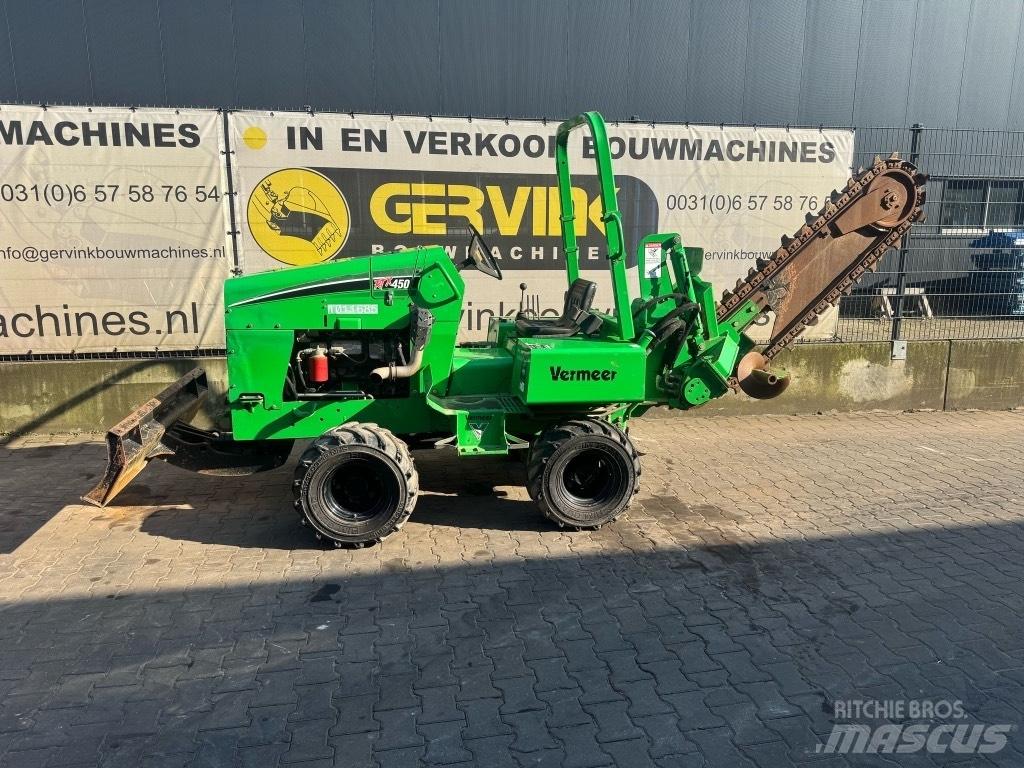 Vermeer RTX450 Rovokopači freze za kanale Trenčeri