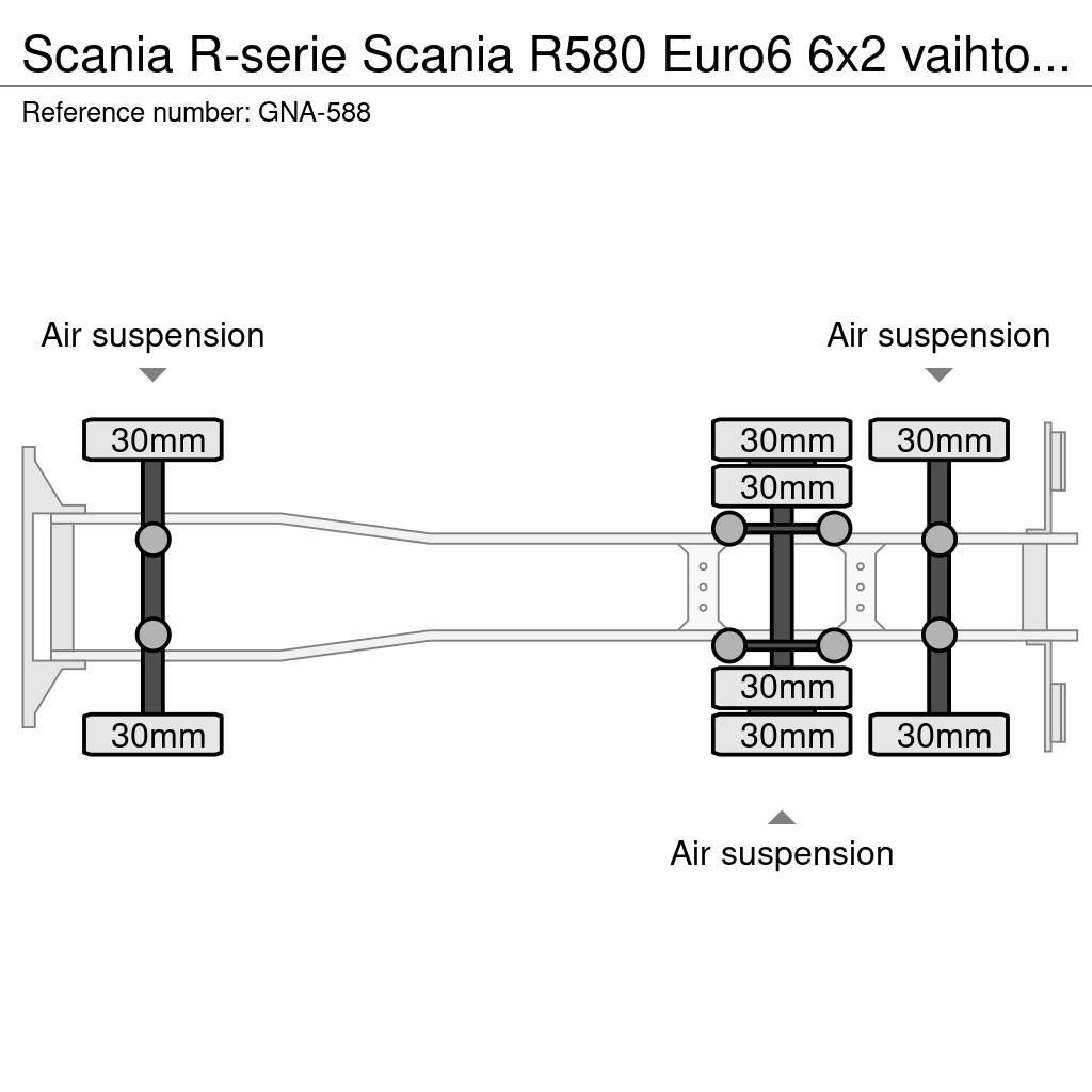 Scania R-serie Rol kiper kamioni sa kukom za podizanje tereta