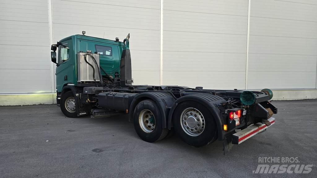 Scania R-serie Rol kiper kamioni sa kukom za podizanje tereta