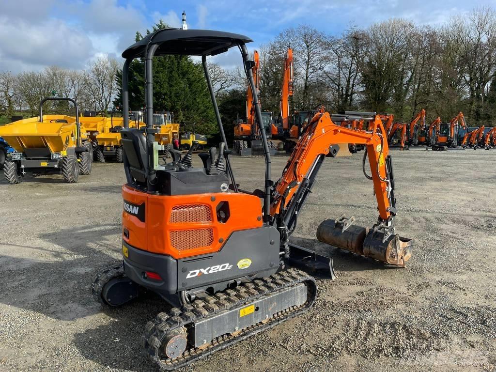 Doosan DX20z Mini bageri < 7t