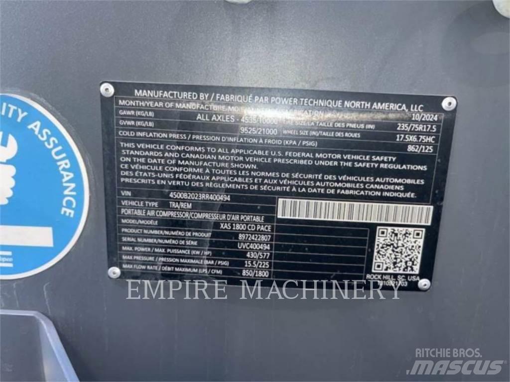 Atlas Copco XAS1800CD Kompresori
