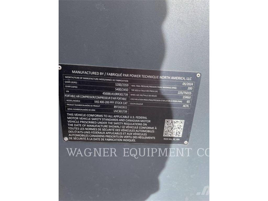 Atlas Copco XAS400 Polovna mašina za sušenje kompresivnim vazduhom